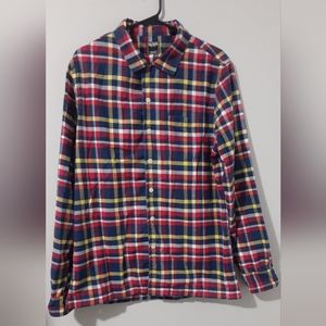 todd snyder shirt men M Multicolor Button Up Long Sleeve Cotton Collared